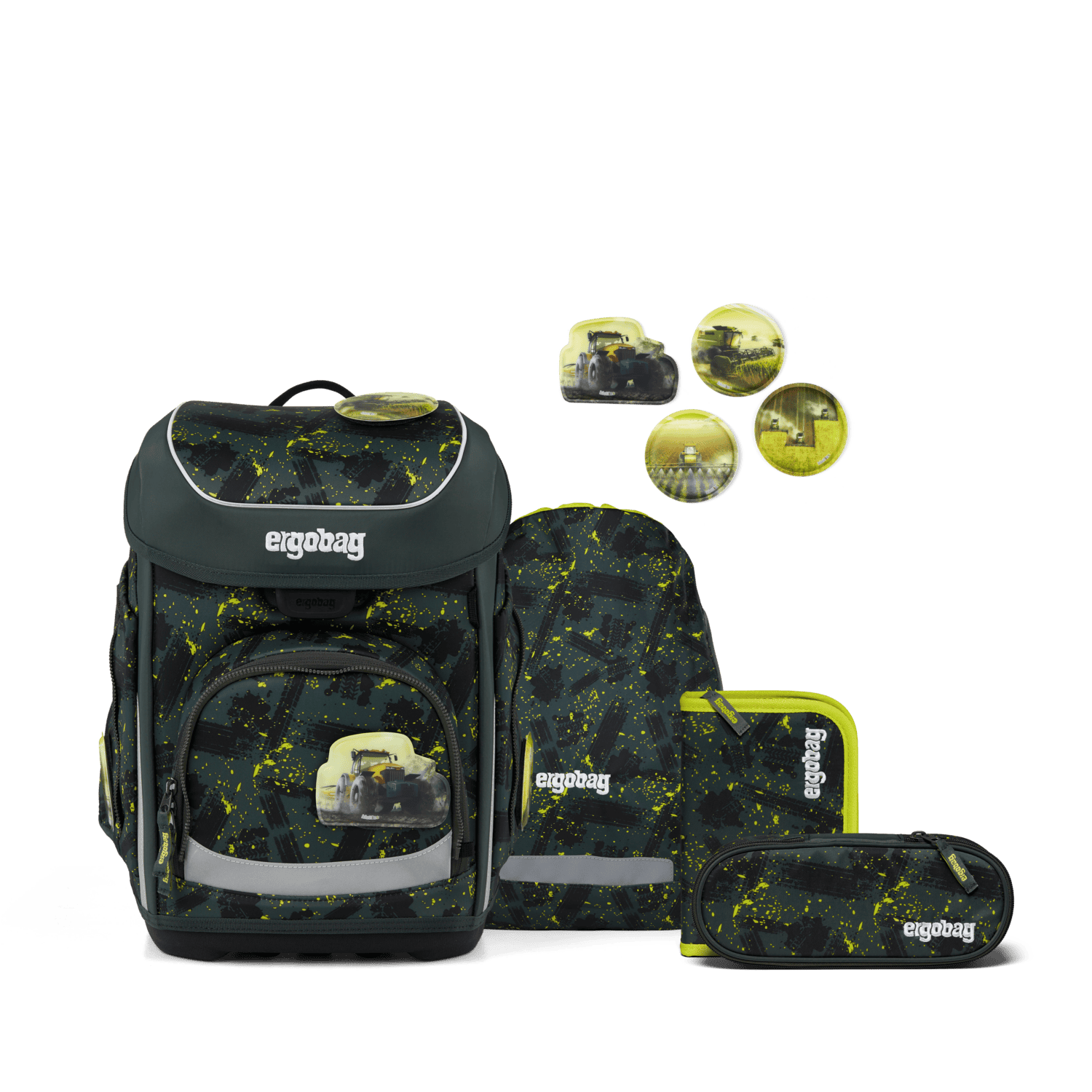 ergobag cubo 5-tlg. Set MähdreschBär