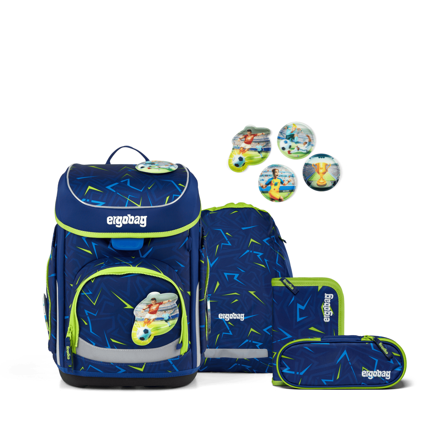 ergobag cubo 5-tlg. Set SpitzenreitBär